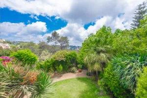 דירות גן בכרמל עם נוף לים