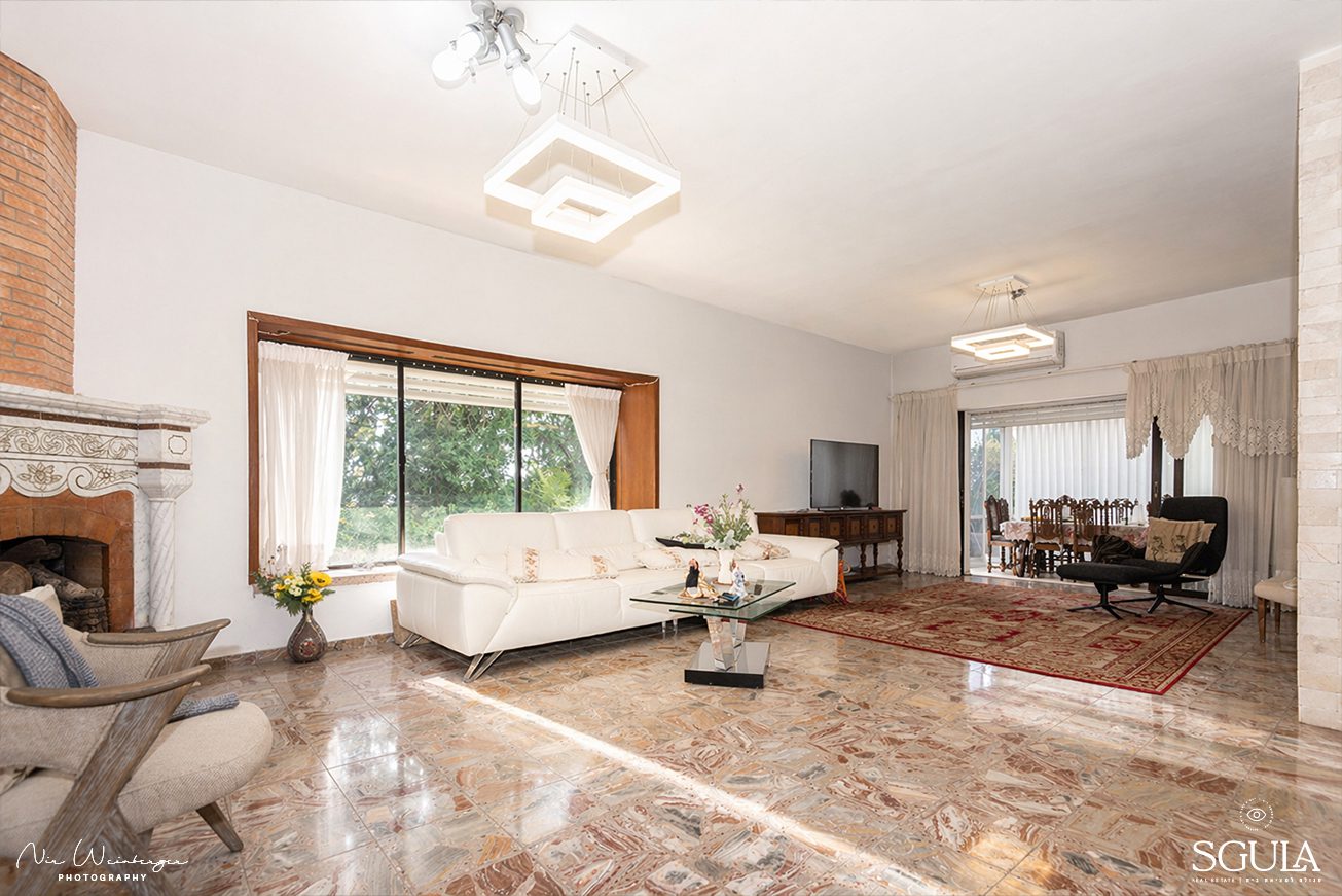 דו משפחתי למכירה בדניה חיפה סלון